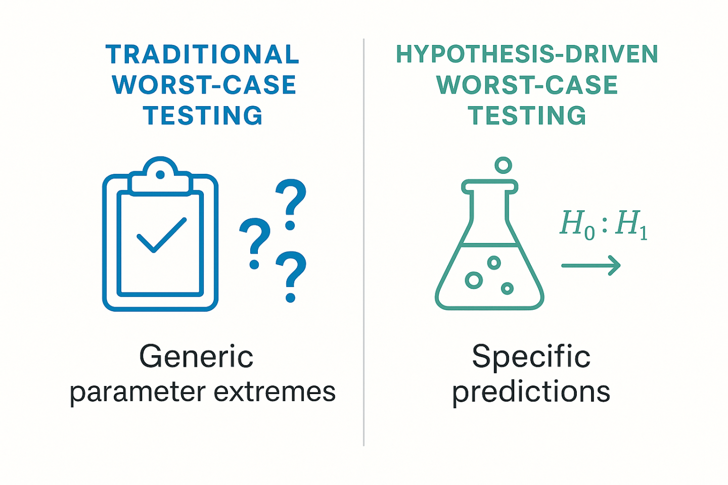Meeting Worst-Case Testing Requirements Through Hypothesis-Driven ...
